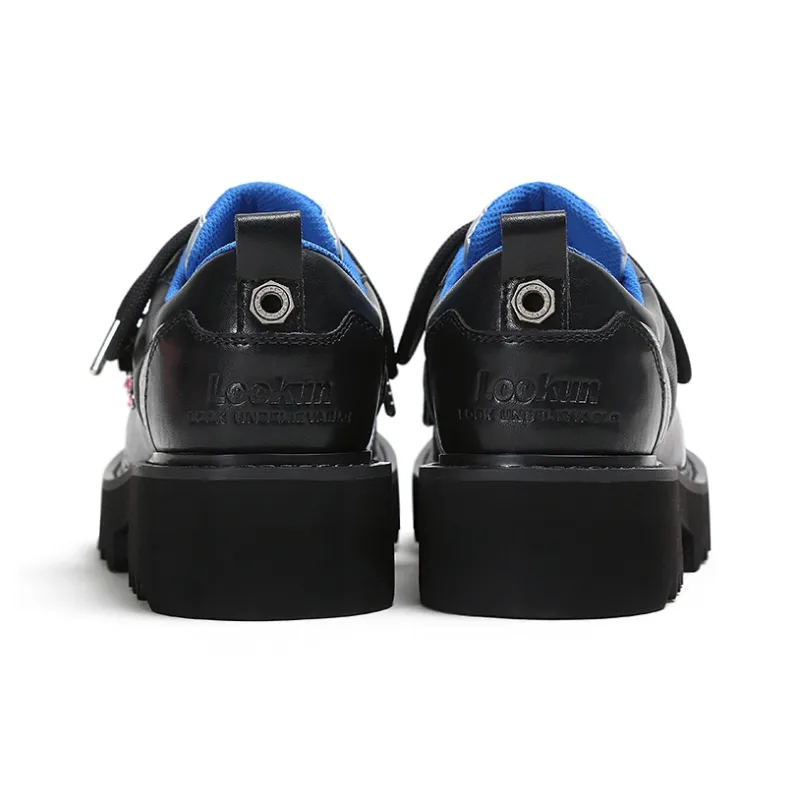 Lookun X ADCDAVINCI Functional Wind Series Casual Shoes Unisex Low Top Black/Blue-5