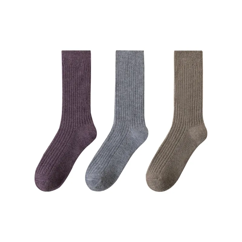 XXLLG Mid Calf Socks Women's 3 Pack-11