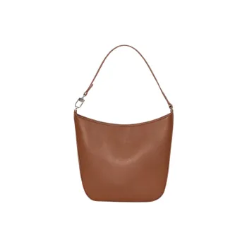 By Far Leather Shoulder Bag Women's Brown