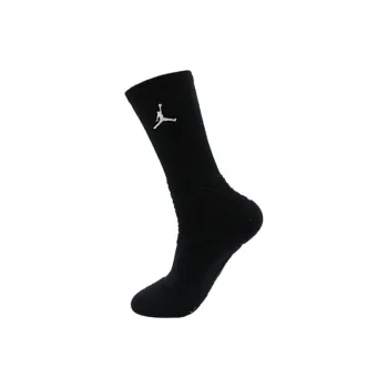 Jordan Ultimate Flight Crew Dri FIT Fabric Basketball Socks Unisex 1 Pack Black