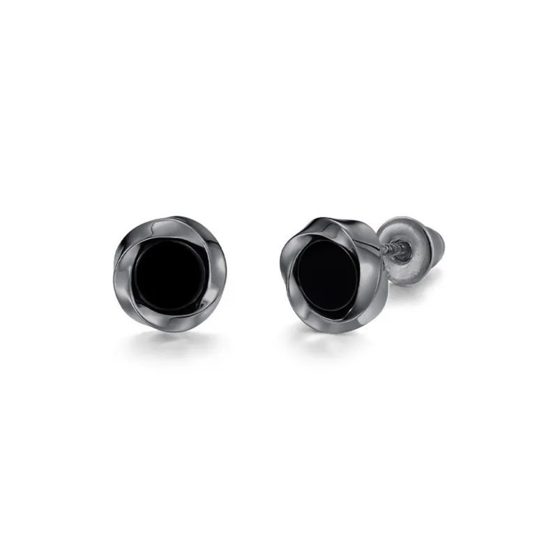 High Quality Alloy Fashion Stud Earrings Unisex-3