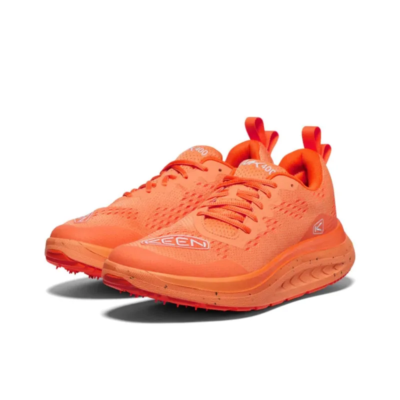 KEEN WK400 Anti Slip Wear Resistant Low Top Casual Shoes Men's Orange-2