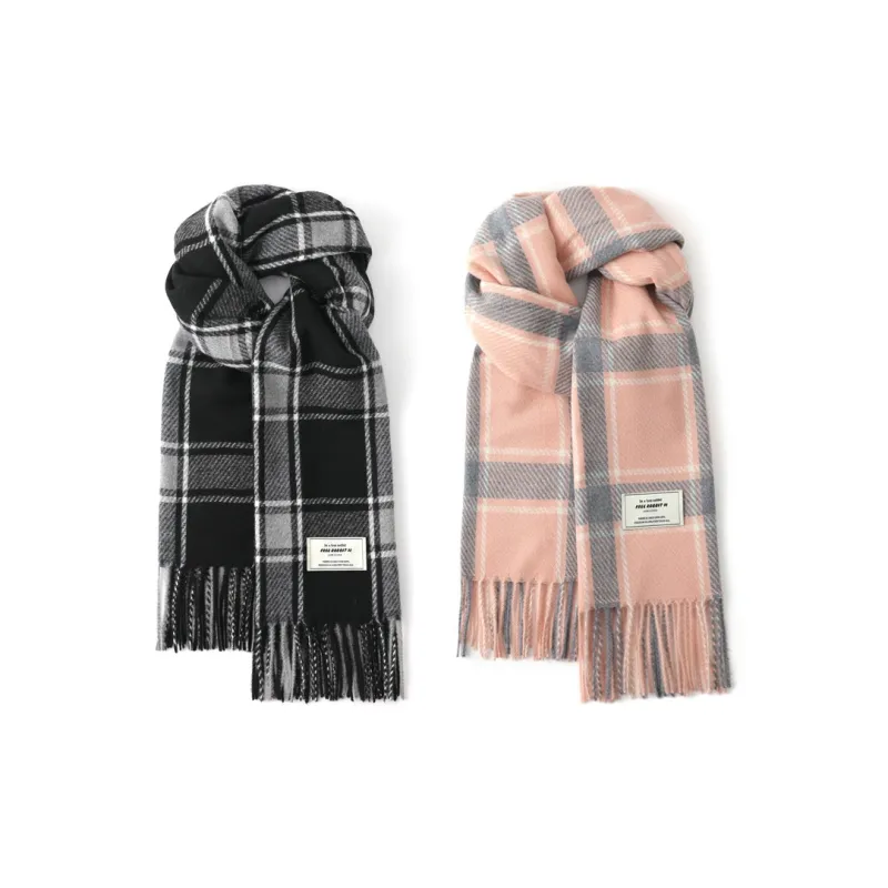 FREE RABBITⅡ Versatile Soft Windproof Warm Scarf Shawl For Fall And Winter Unisex-16