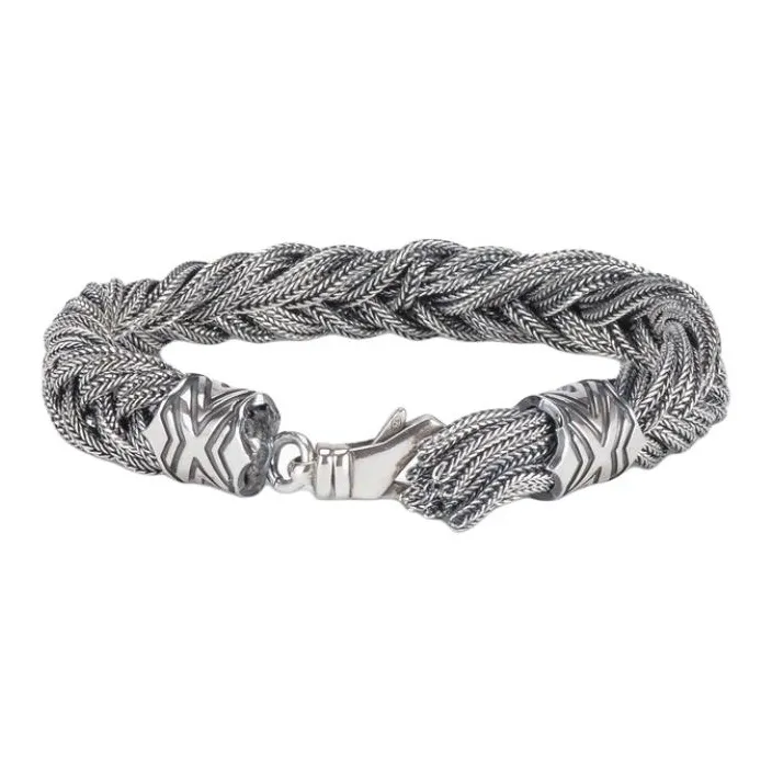 EMANUELE BICOCCHI Woven Chain Bracelet-0