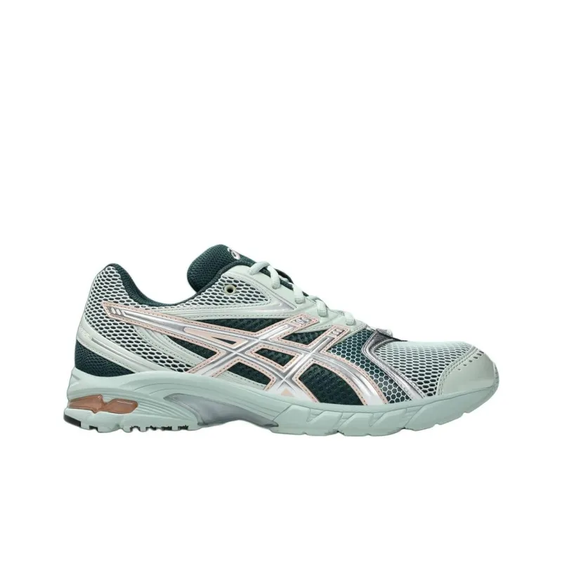 Asics Anti Slip Wear Resistant Low Top Running Shoes Unisex Green-1