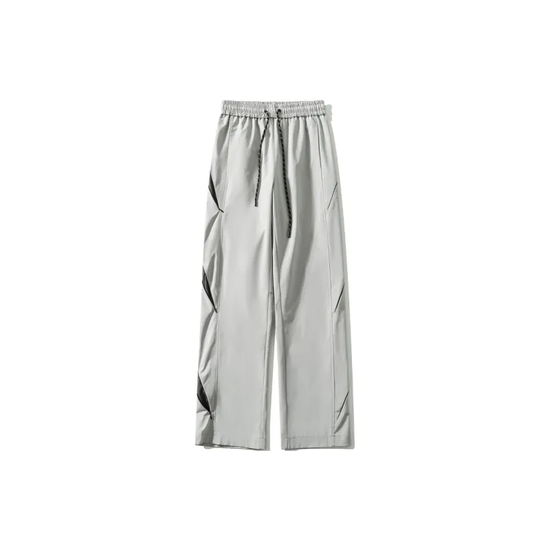 COMOWA Casual Pants Unisex Black-4