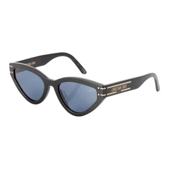 DIOR Acetate Cat Eye Sunglasses Women's Black