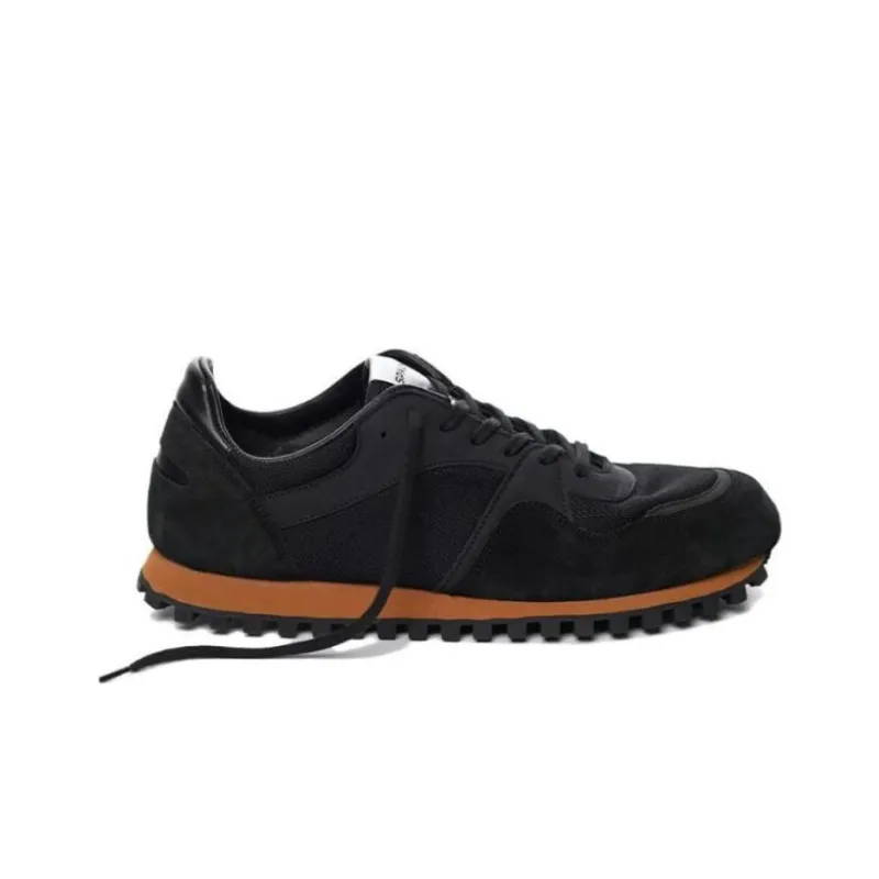 SPALWART Low Top Casual Shoes Unisex Black-1