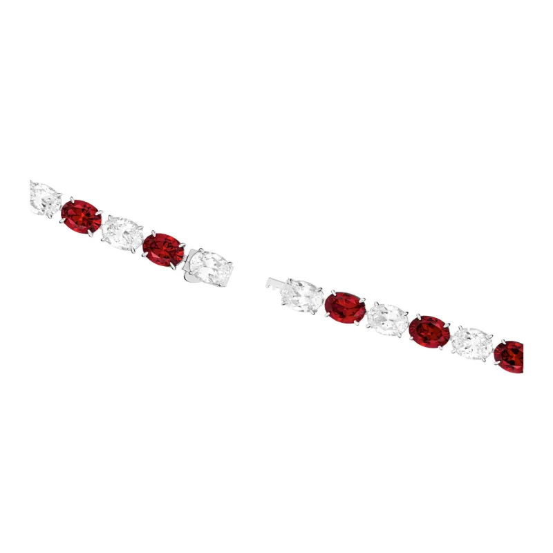 GAONAS 925 Sterling Silver, Synthetic Cubic Zirconia Bracelets Women's-1