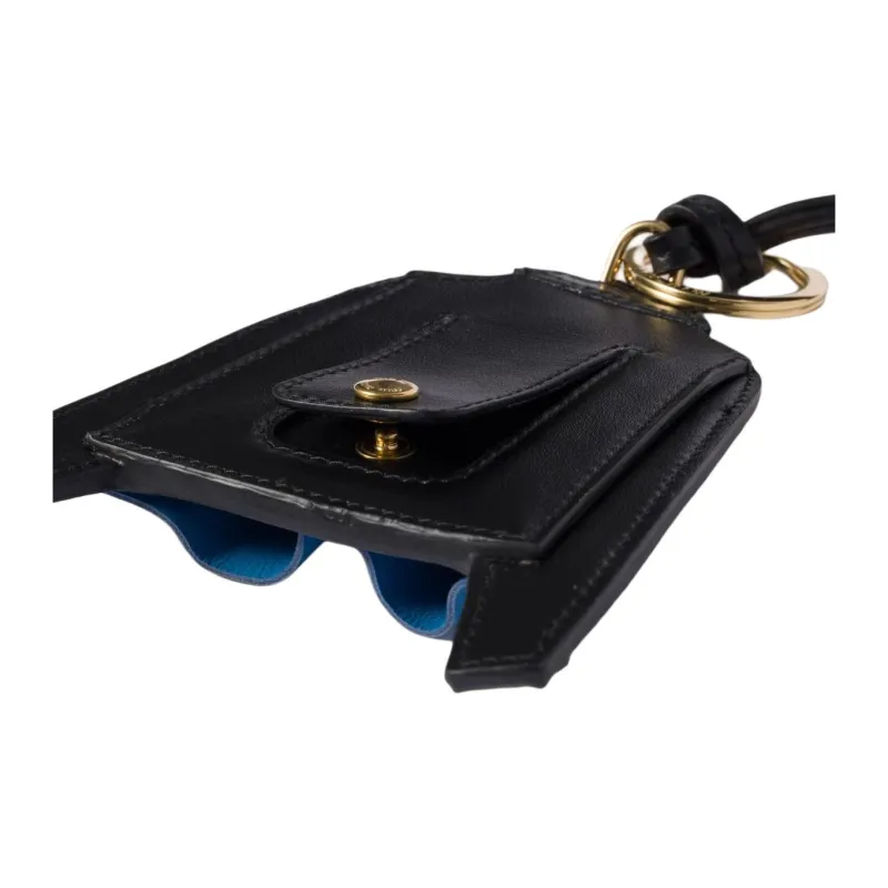 MIU MIU Leather Bag Accessory Women's Light Purple Blue-1