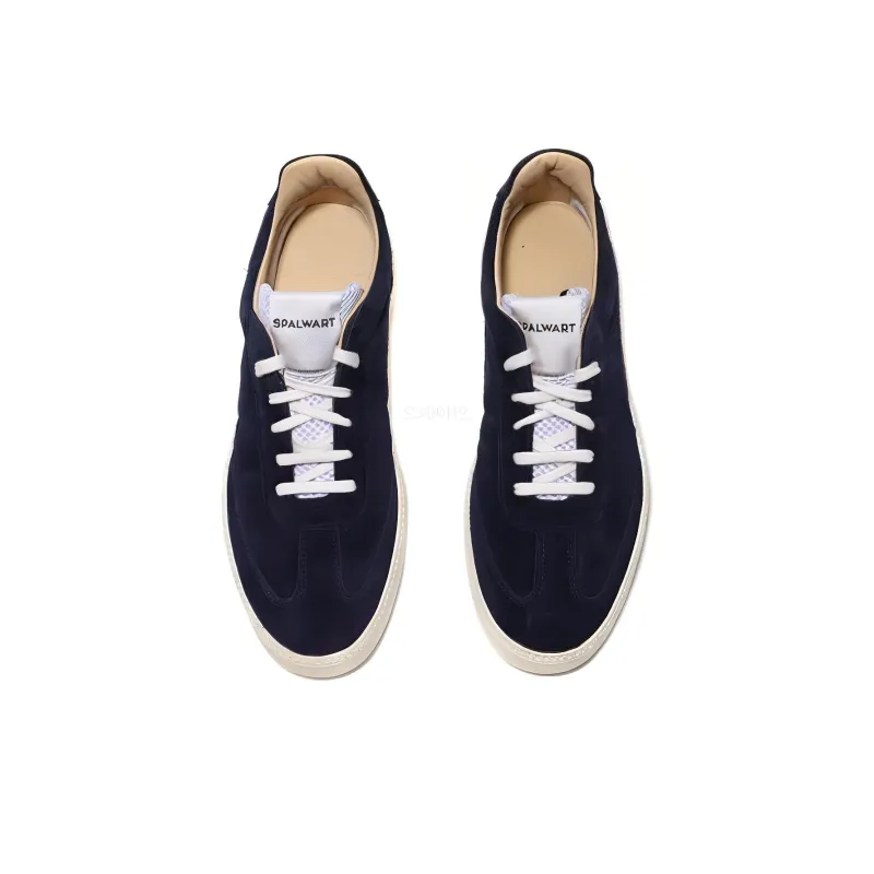 SPALWART Wear Resistant Low Top Skateboard Shoes Unisex Blue-3