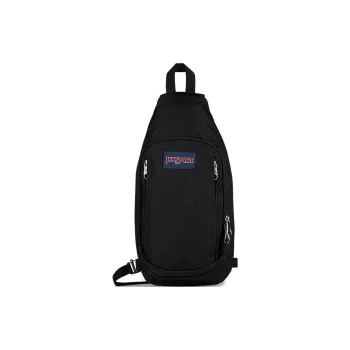 JanSport Polyester Shoulder Bag Crossbody Bag Sling Bags Men's Black