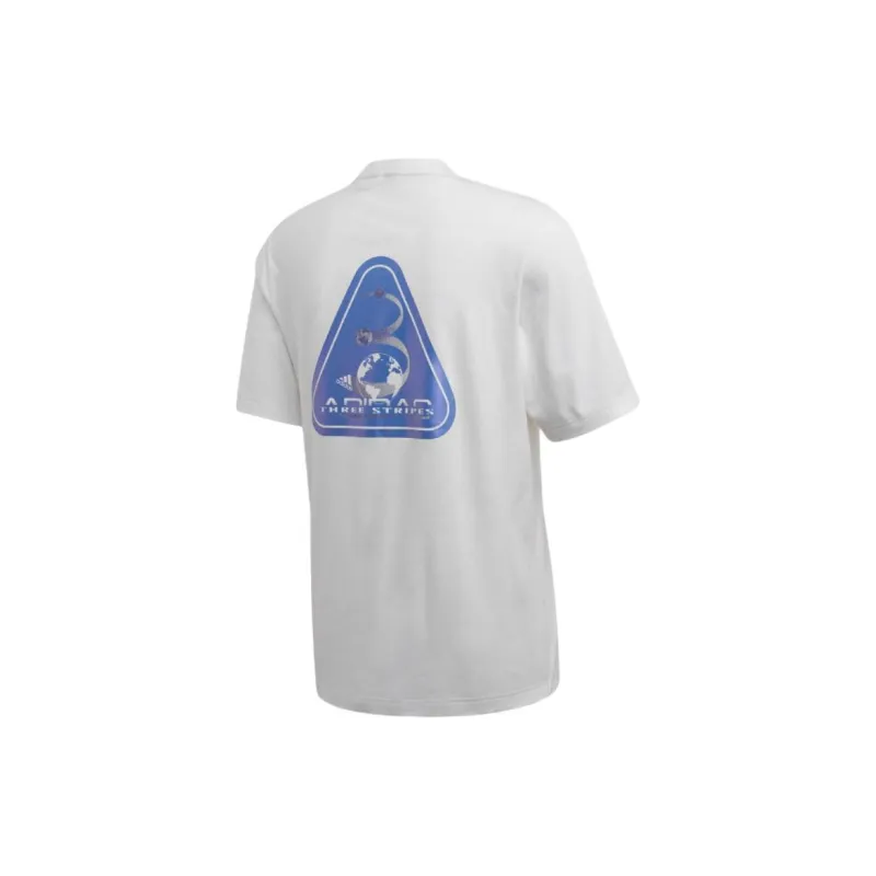 Adidas T Shirts Men White-1