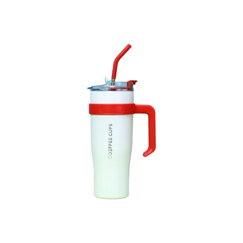 G.DUCK Car Cup Gradual Color-Changing Ice King Cup Portable Controller Straw Cup 304 Stainless Steel