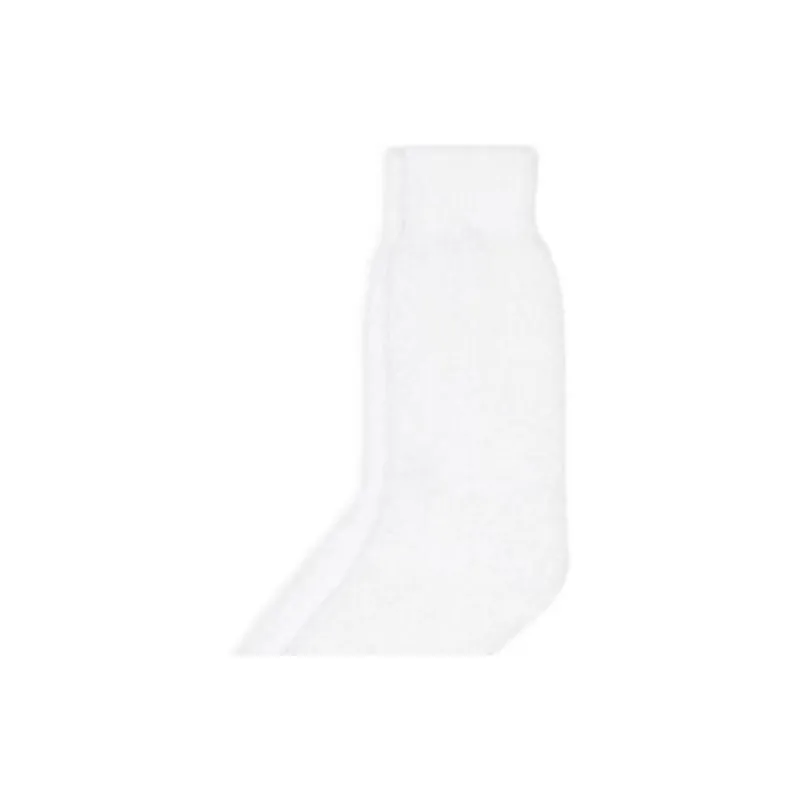 Balenciaga B-Logo Intarsia Furry Socks-2