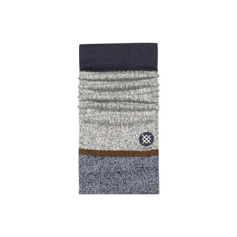 Stance Mid Calf Socks Unisex 1 Pack Navy Blue-4