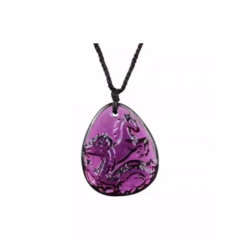 Sweet Kisses Colored Glaze Necklaces Unisex