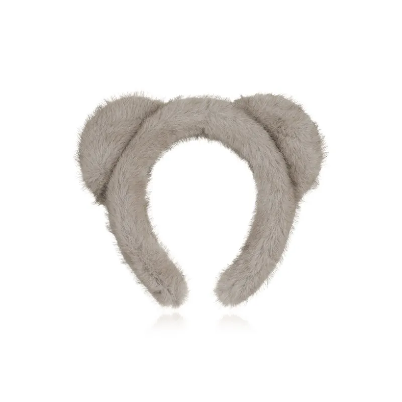 DODOGOGO Faux Rabbit Fur Headbands Women's-2