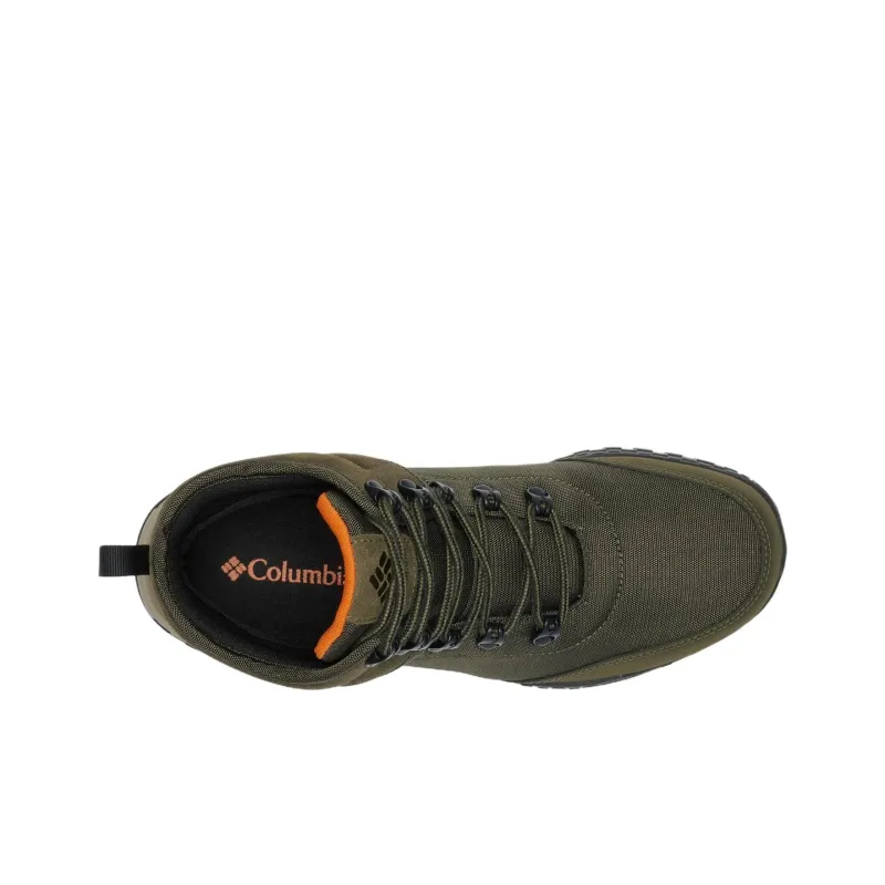 Columbia Fairbanks Anti-Slip Wear-Resistant High-Top Outdoor Shoes Men's Green-2