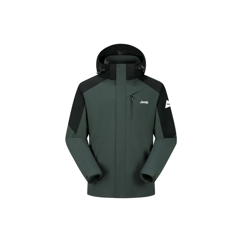 Jeep Waterproof, Thermal, And Windproof Windbreaker Jacket Unisex-16