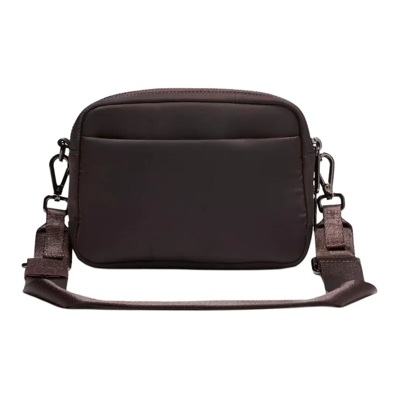Lululemon Everywhere Nylon Shoulder Bag Crossbody Bag Regular Unisex Coffee Brown-2