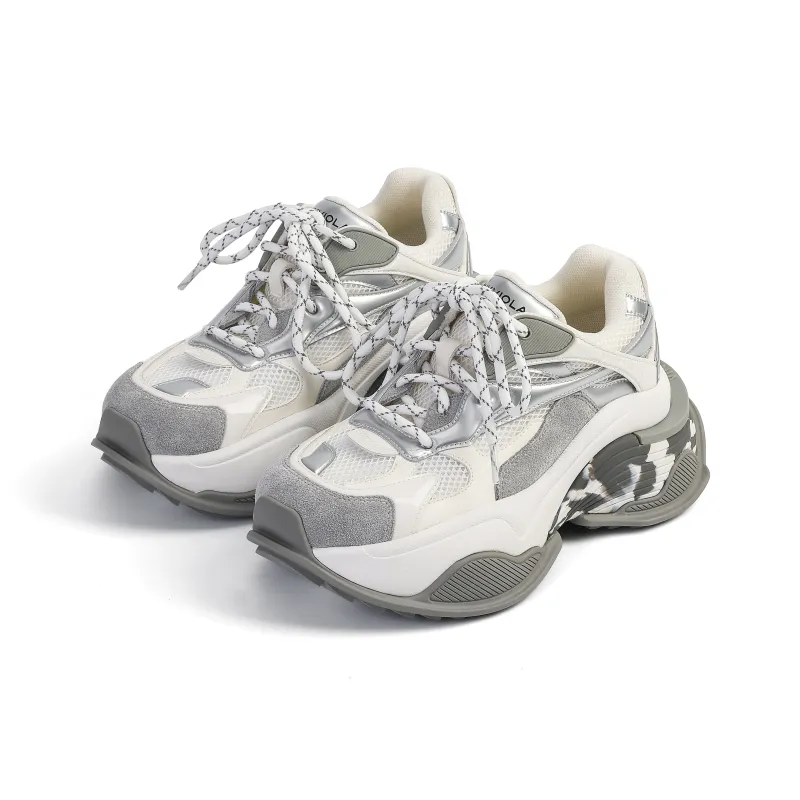 VINYVIOLA Low-Top Chunky Sneakers Women's-2