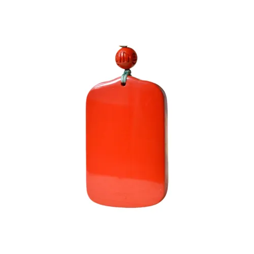 HUWEI Cinnabar Necklaces Unisex
