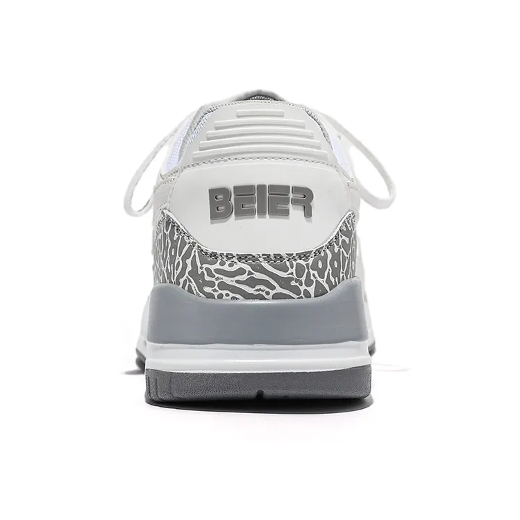 BEIER Stars Collection Couple Versatile Height Increasing Slip-Resistant Low-Top Skateboard Shoes Unisex-36