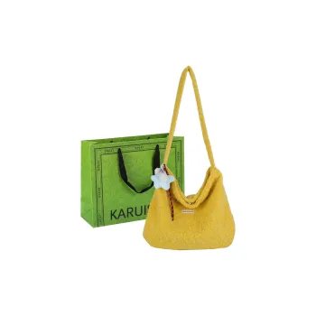 KARUISHA Woolen Handbag, Crossbody Bag, Shoulder Bag Regular Women's Multicolor