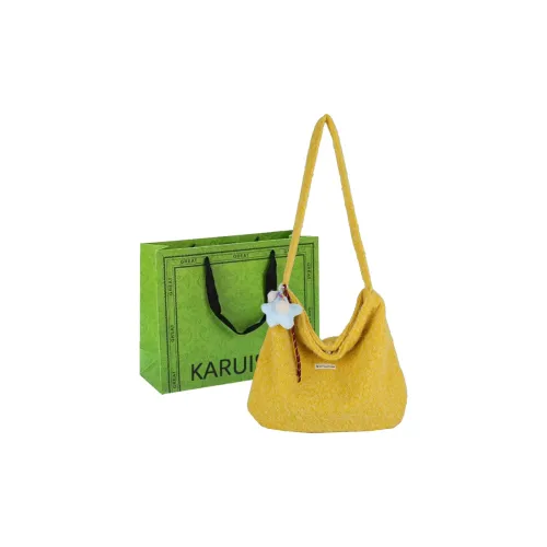 KARUISHA Woolen Handbag, Crossbody Bag, Shoulder Bag Regular Women's Multicolor