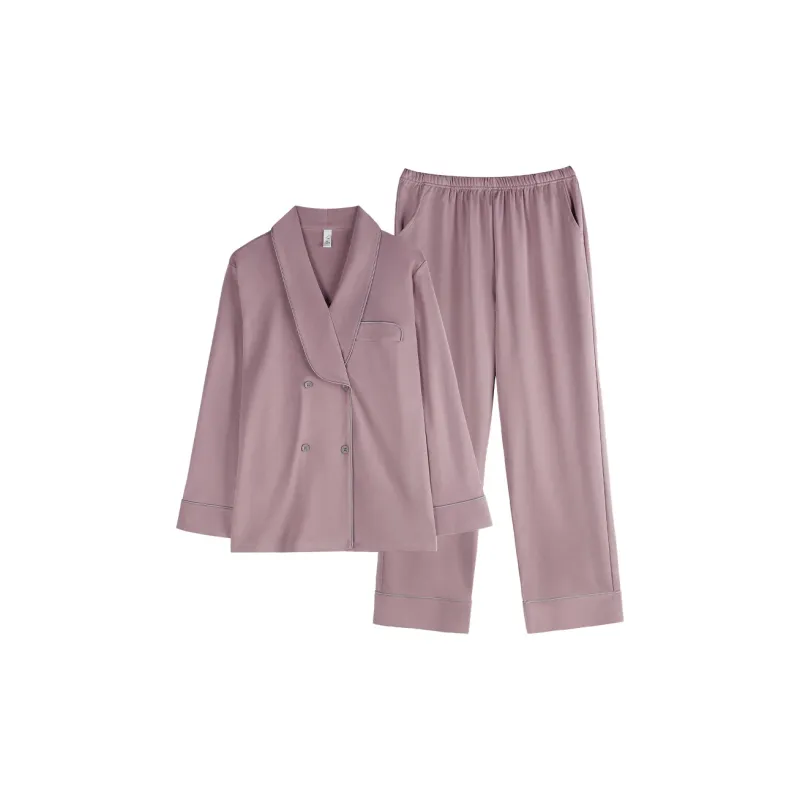Xuan Liang Pajama Set Women's Maroon-1