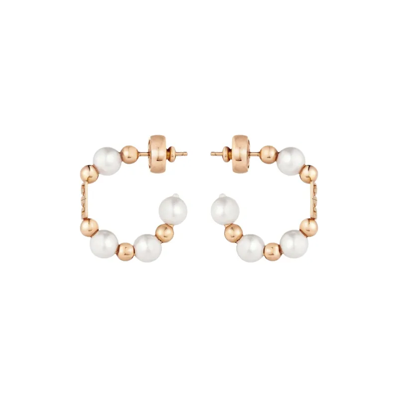 Givenchy 4G Pearl Detailed Earrings-2