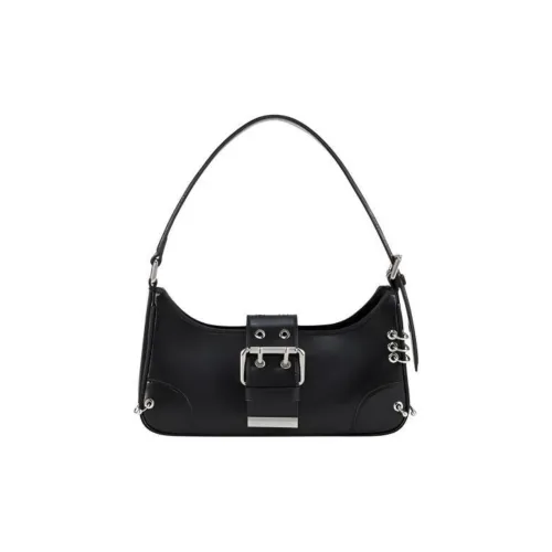 BLACKHEAD Microfiber Leather Handbag, Shoulder Bag Regular Women's Black