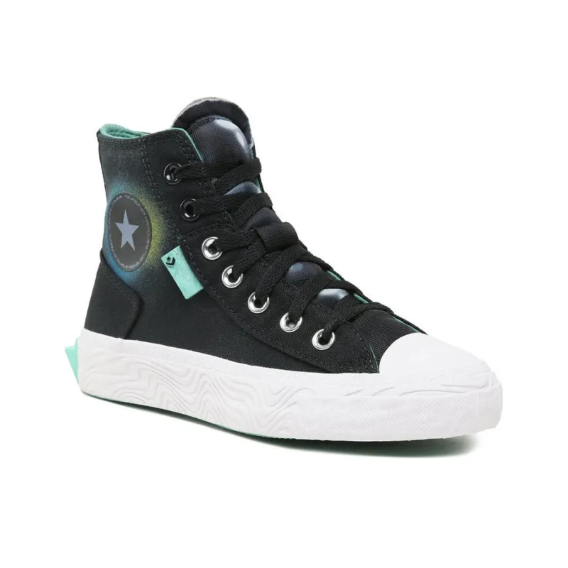 Converse Chuck Taylor All Star Abrasion Resistant Slip Resistant High Top Canvas Shoes Men's Black-2