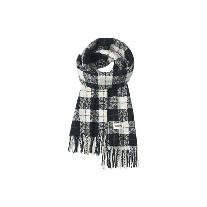 Yalu Polyester Knit Scarves Unisex-2