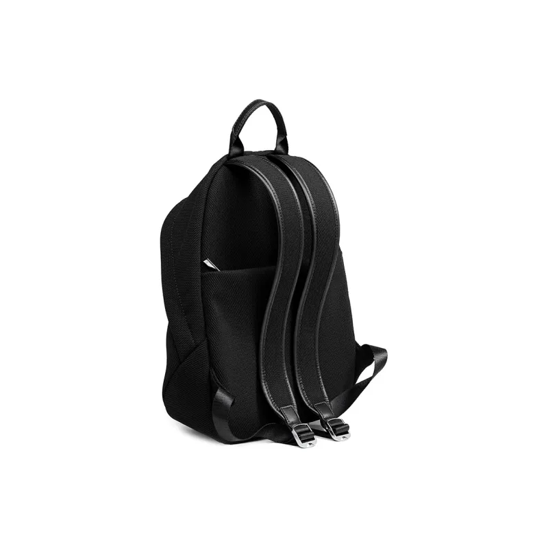 GELANDAI Fabric Backpack Unisex Black/Ecru/Apricot-4