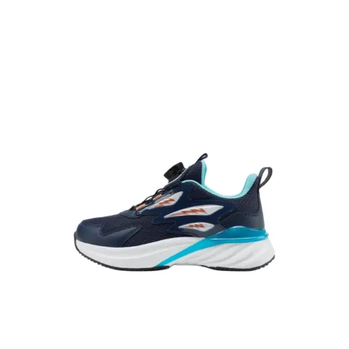 PEAK Anti Slip Wear Resistant Low Top Kids' Running Shoes Dark Blue Kids'