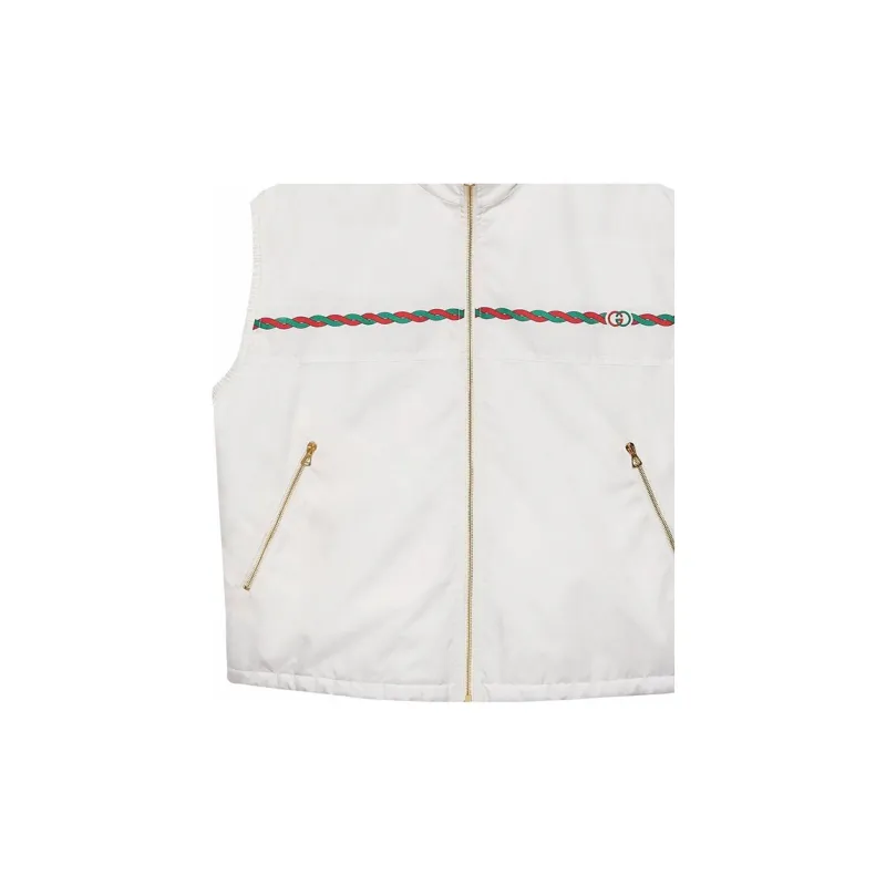 GUCCI Gg Embroidered Vest-6