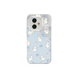 Silver-Flower Bunny Blue