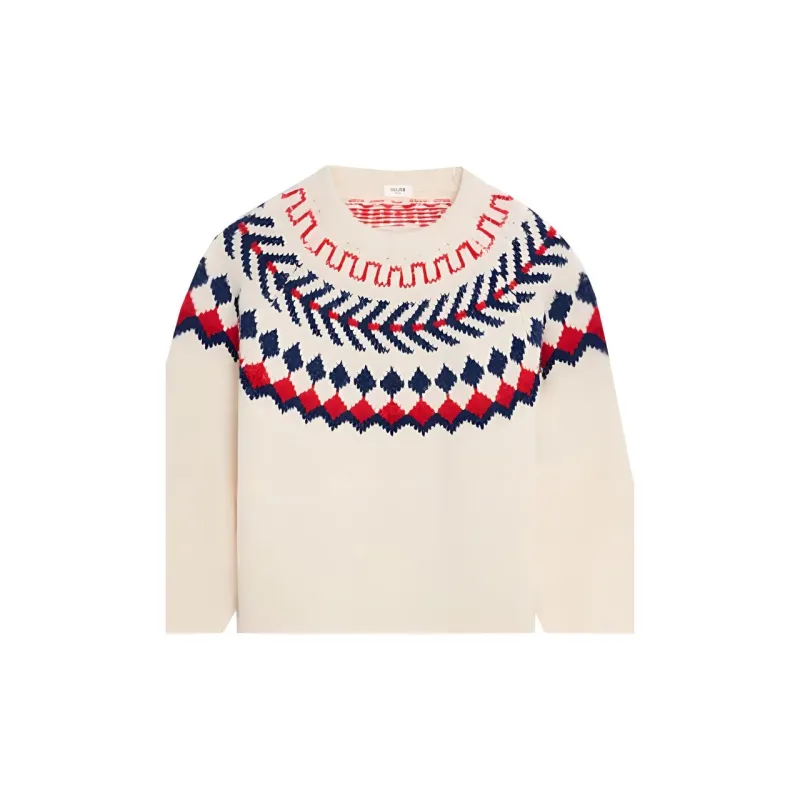 CELINE Sweaters Men Cream-5