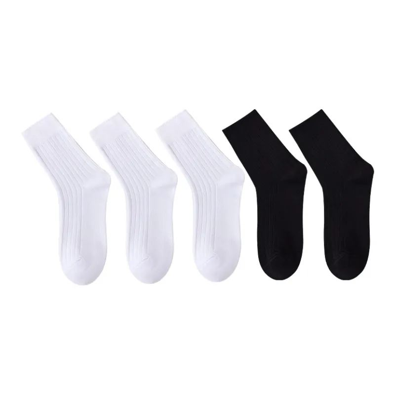 MIIOW Knee High Socks Men's 5 Pack-3