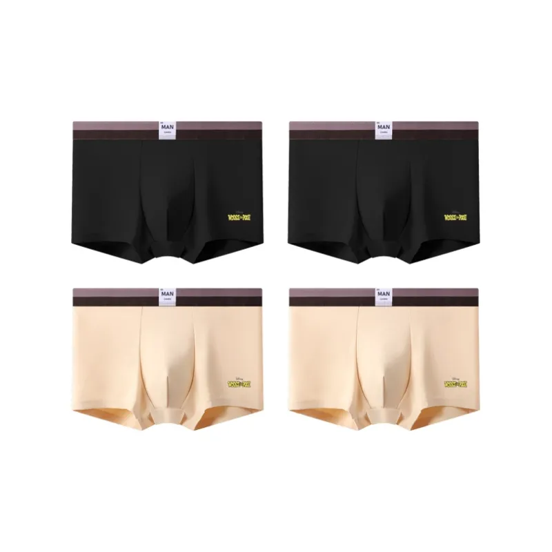 Disney 100% Cotton Underpants With Fleece Lining Men's 4 Pack-12