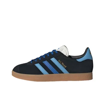Adidas Originals Gazelle Black Light Blue Women's