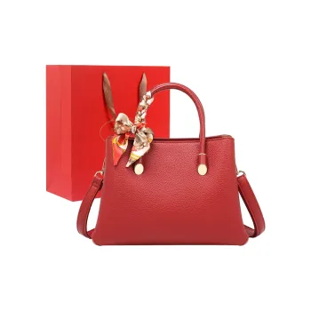 PAYOT Synthetic Leather Wedding Bag Shoulder Bag Crossbody Bag Handbag Regular Women's Burgundy