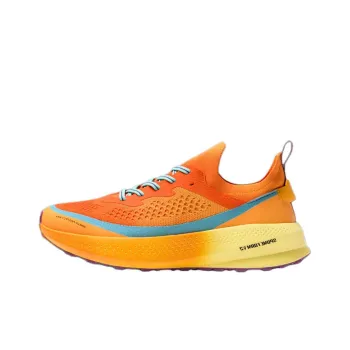 ZARA Slip-Resistant Low-Top Running Shoes Men's Orange