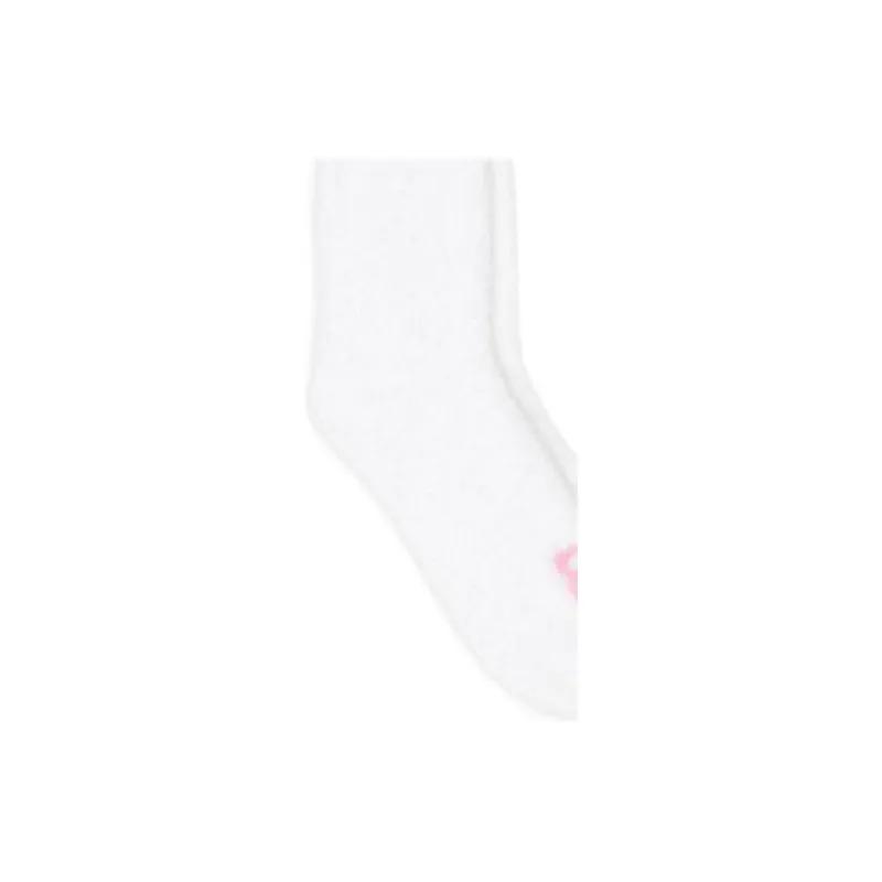 Balenciaga B-Logo Intarsia Furry Socks-5