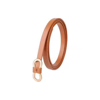 CATELLES Top Grain Cow Leather Leather Belts Women's 1cm