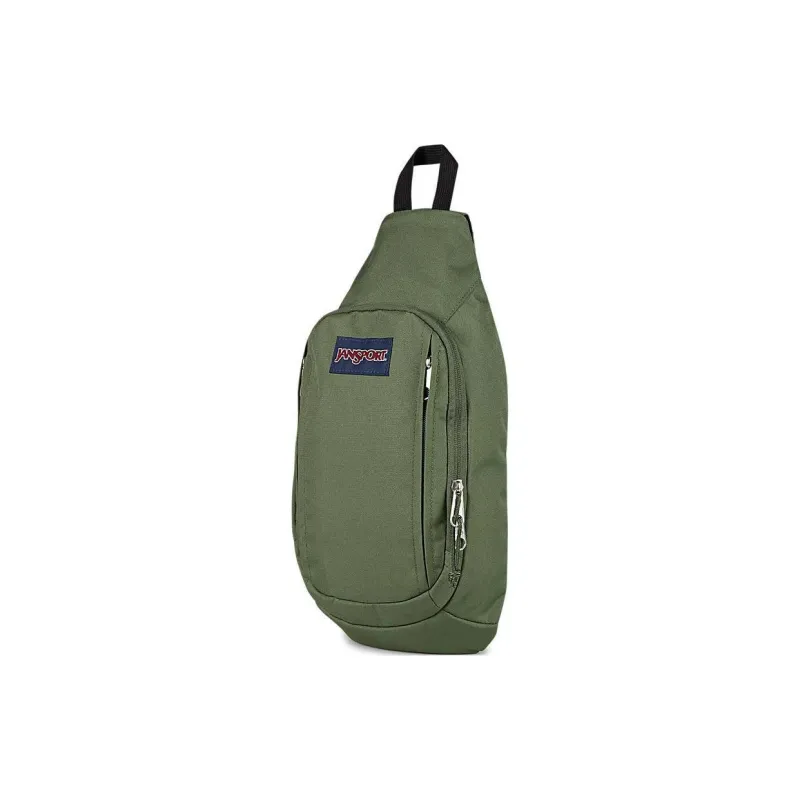 JanSport Polyester Shoulder Bag Crossbody Bag Sling Bags Men's Green-1