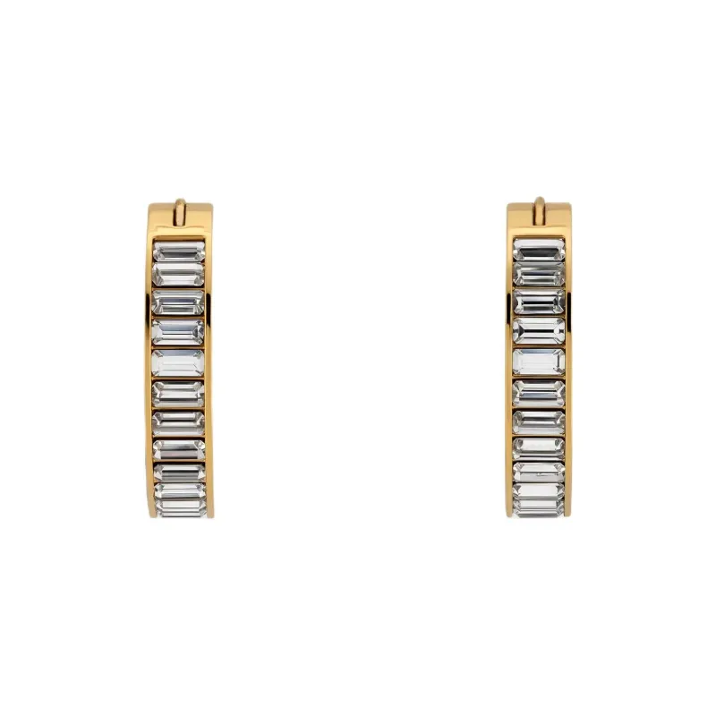 GUCCI Metal Earrings Unisex Gold-1