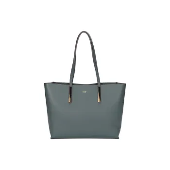 SADI Cow Leather Tote Bag Shopping Bag Handbag Women's Blue
